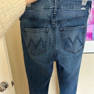 Mother Jeans: High Waisted Looker Ankle 27